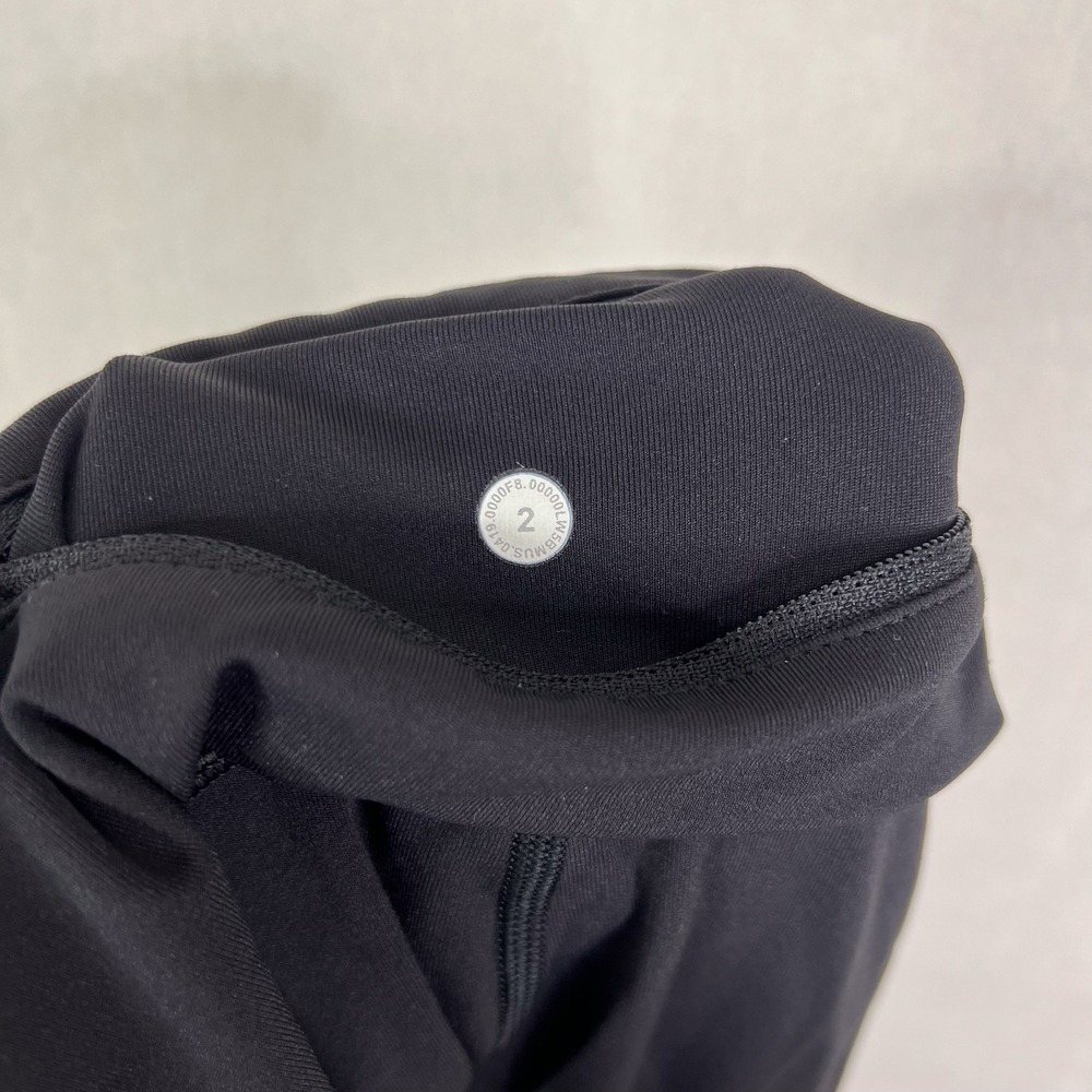 Lululemon Black Speed Up Tight 28" Full On Luxtreme Size 2 - Picture 11 of 15